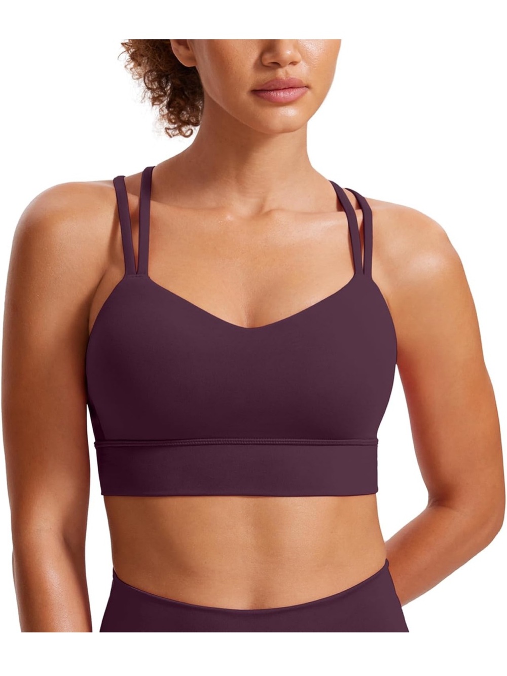 Women’s Crz Yoga Strappy Longline Bra